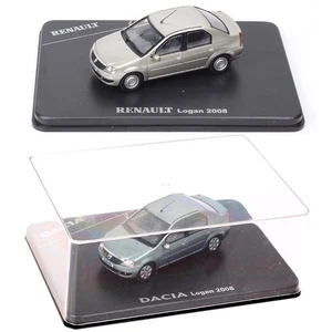 Eligor 1/43 Scale Renault Logan Dacia 2008 Diecast Model Car Toy Acrylic Box - Picture 1 of 37
