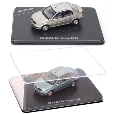 Eligor 1/43 Scale Renault Logan Dacia 2008 Diecast Model Car Toy Acrylic Box - Image 1 of 4