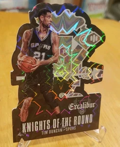 2014-15 Panini Excalibur TIM DUNCAN Knights Of The Round Diecut #16 Rare - Bild 1 von 6