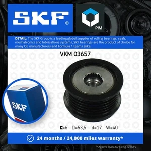 Overrunning Alternator Pulley fits FORD TRANSIT COURIER 1.5D 1.6D 2014 on Clutch - Picture 1 of 2
