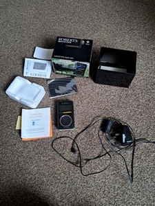 ROBERTS SPORTS TALKSPORT DAB FM POCKET RADIO BOXED FOR PARTS - Picture 1 of 16