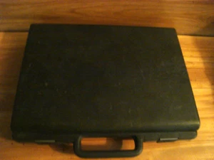 Vintage 1993 Case 36-Cassette Tape Hard Plastic Storage Carry Case Black - Bild 1 von 13