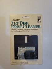 3.5" Floppy Disk Drive Head Cleaner w/ Solution 3 1/2" Diskette Cleaning Kit 