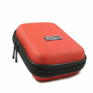 Ex-Pro® Red Hard Clam Digital Camera Case MED Nikon Coolpix S8100, S8200 - Picture 1 of 6