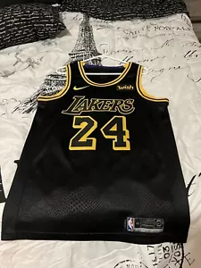 Maglietta Nike Lakers nera Mamba City Edition Kobe Bryant taglia uomo media 44 - Foto 1 di 8