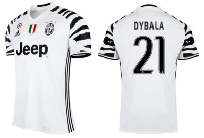 Trikot Adidas Juventus Turin 2016-2017 Third - Dybala 21 I Coppa Scudetto Juve
