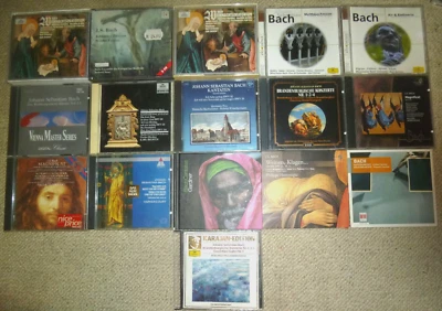 15x Johann Sebastian Bach CD Klassik Symphonie Sammlung Classic Box set Konvolut - Bild 1 von 4