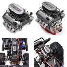 Simulated Engine Radiator V8 F76 for 1/10 Traxxas TRX4 TRX6 G500 SCX10 D90 VS4