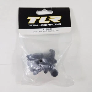 Team Losi Racing 22 3.0 4.0 3 Gear Transmission Case Set TLR232035 New Sealed - Picture 1 of 2