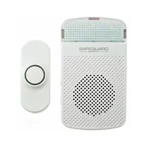 Safeguard Supply ERA Wireless Doorbell + Flashing Strobe Receiver Kit - Picture 1 of 5