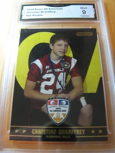 CHRISTIAN MCCAFFREY PANTHERS 2009 NAVATO AMERICANO RADIOCONTROL # 43 GRADO 9 - Imagen 1 de 1