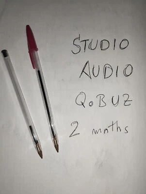 Great sound HiRes Studio Qobuz 2mnths  Ultimas Disponibles - Image 1 of 2