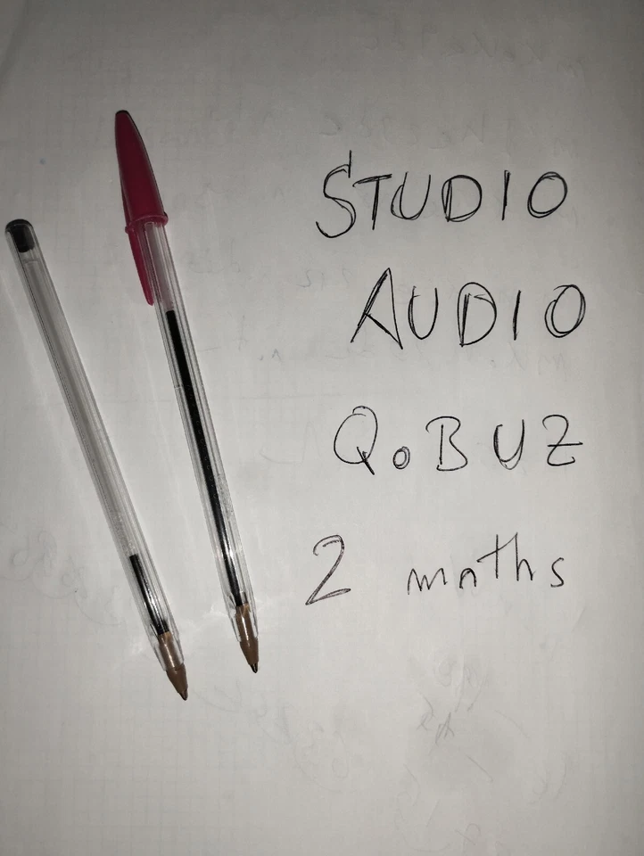 Great sound HiRes Studio Qobuz 2mnths  Ultimas Disponibles - Image 1 of 2