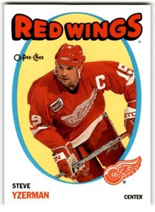 2001-02 O-Pee-Chee Heritage Steve Yzerman #2 Detroit Red Wings