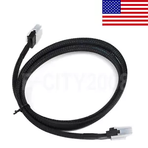 Mini SAS SFF-8087 4i 36Pin Male to 36Pin Male Adapter Hard Drive Data Cable 1M - Picture 1 of 10