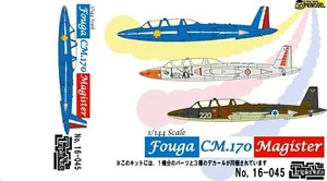 1/144 Cold War Trainer: Fouga CM-170 Magister [France +Israel] :Triple Nuts - Picture 1 of 1