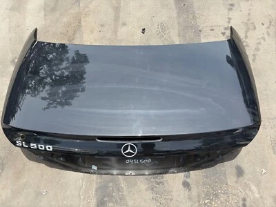 03-12 MERCEDES-BENZ R230 SL500 SL550 TAPA MALETERO CUBIERTA NEGRO OEM Foto 1 de 4
