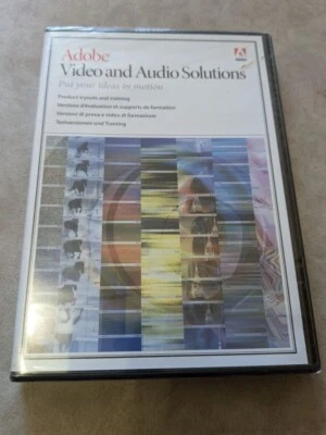 New Sealed Adobe Video and Audio Solutions DVD 2004, Premiere Pro, After Effects - Image 1 of 4