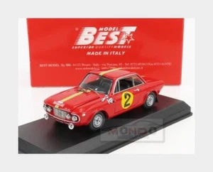 1:43 BEST Lancia Fulvia 1.3 Hf #2 Rally Montecarlo 1967 Munari Harris BE9818 MMC - Picture 1 of 2
