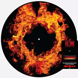 U2 - Fire + Live 12" Picture Disc Single Vinyl NEW Record Store Day RSD 2021 - Picture 1 of 1