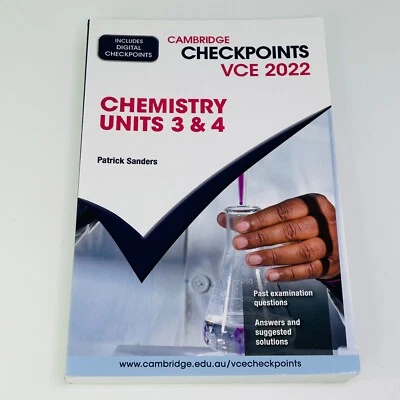 Cambridge Checkpoints VCE 2022 Further Mathematics Units 3 & 4 by David Tynan - image 1 of 4