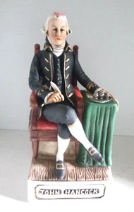 Jarra de porcelana McCormick Distilling Co Patriot John Hancock con caja original - Imagen 1 de 16