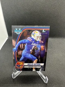 2024 Bowman Chrome U Mello Dotson 1st Bowman ROOKIE #130 - Kansas - Picture 1 of 2