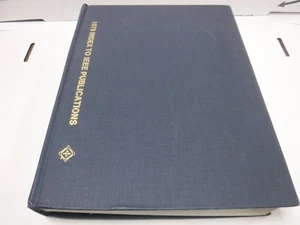 IEEE 1979 Publications Index Hardcover Bound Book Ex-FAA 121818AME4 - Picture 1 of 2
