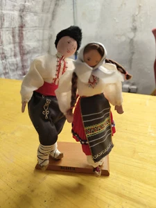 Vintage Bulgarian Dolls in Traditional Clothes - Picture 1 of 4