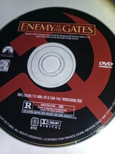 ENEMY AT THE GATES WDSCN DVD DISC ONLY USED TESTED FREESHIP NOTRACKING - Picture 1 of 1