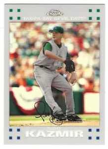 2007 Topps Chrome White Refractor #053 Scott Kazmir Tampa Bay Devil Rays ###/660 - Picture 1 of 1