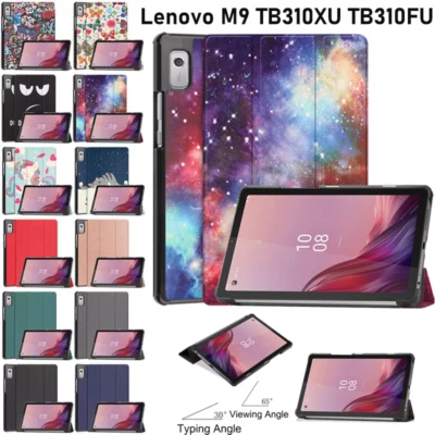 For Lenovo Tab M9 (TB310XU TB310FU) 9" Shockproof Flip Leather Case Stand Cover - Image 1 of 4