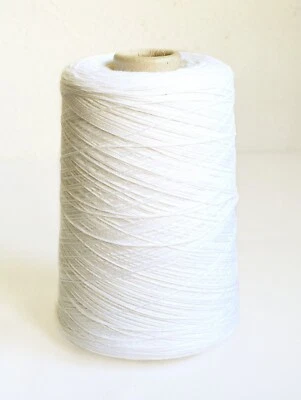Italian Cotton Ribbon Shape Knitting Yarn, 10.6 oz / 300 grams Balls / Cone - Image 1 of 4