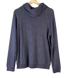 NWT Socialite Women’s Blue Super Soft Cowl Neck Sweater Size Medium - Picture 1 of 6