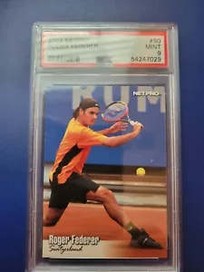 2003 Netpro Roger Federer #90 SP Rookie RC MINT PSA 9! G.O.A.T Investment. - Bild 1 von 2
