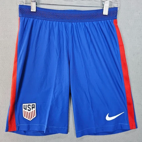 Nike USA Soccer National Team Match Shorts Mens Small Blue 729680-480 Cover