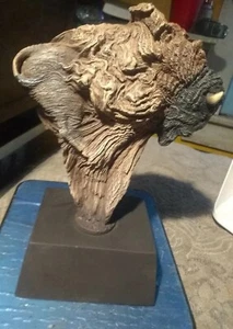 Prairie Thunder Limited Edition Skulptur von Rick Cain - #1007 von 2000 - Bild 1 von 4