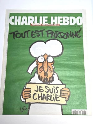 CHARLIE HEBDO - N° 1178 Tout est Pardonné "je suis Charlie" - 14 janvier 2015 - Photo 1/2