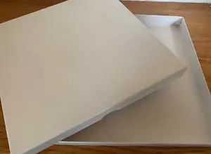 BRAND NEW Super-8 400 ft white cardboard box to hold your home movie film reels - Picture 1 of 12