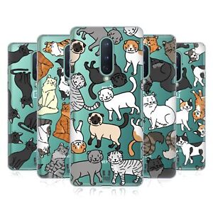 Head Case Designs Cat Breed Patterns 2 Soft Gel Case For Google Oneplus Phones