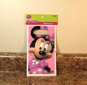 Disney Minnie Mouse Treat Loot Bags 8 ct Party Favors Supplies NEW - Picture 1 of 2