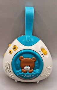 VTech Baby Lullaby Bear Crib Teddy Projector Music Nature Sounds Soother Blue - Picture 1 of 12