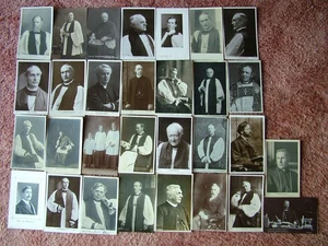 30 Very Old RELIGIOUS PEOPLE Postcards. Standard size. Early 1900's. - Picture 1 of 1