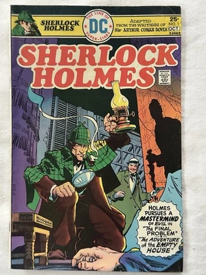 SHERLOCK HOLMES #1 BUEN ESTADO DC COMICS 1975 CUBIERTA ONE-SHOT WALTER SIMONSON Foto 1 de 4