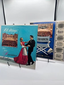 101 Strings Lot (2 LPs) – American Waltzes & Movie Themes Stereo Fidelity Record - Picture 1 of 20