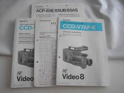 Sony Video Camera Recorder 8 - Bild 1 von 4