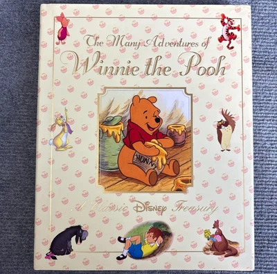 The Many Adventures of Winnie The Pooh A Classic Disney Treasury 1998 HC DJ Kids - Image 1 of 4