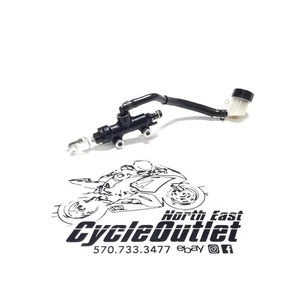 2013 13-18 NINJA ZX6R ZX636 OEM REAR BACK BRAKE MASTER CYLINDER W RESERVOIR - Picture 1 of 14
