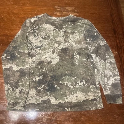 Camisa Red Head Jóvenes Niños Talla M Camuflaje Manga Larga Cuello Redondo Foto 1 de 4