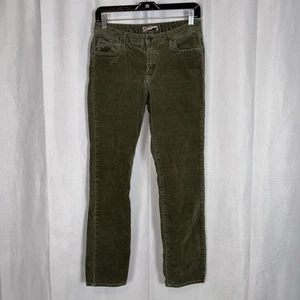 Kut From The Kloth Catherine Boyfriend Corduroy Jeans Womens 4 Green Pants - Picture 1 of 13